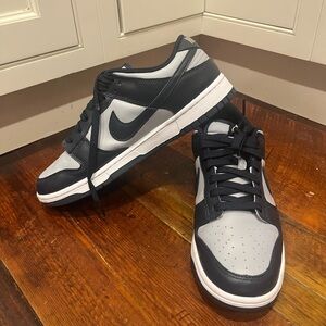 Nike Dunk Low Retro - Wolf Grey and Dark Obsidian